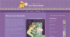 Desktop Screenshot of javahousequilts.com